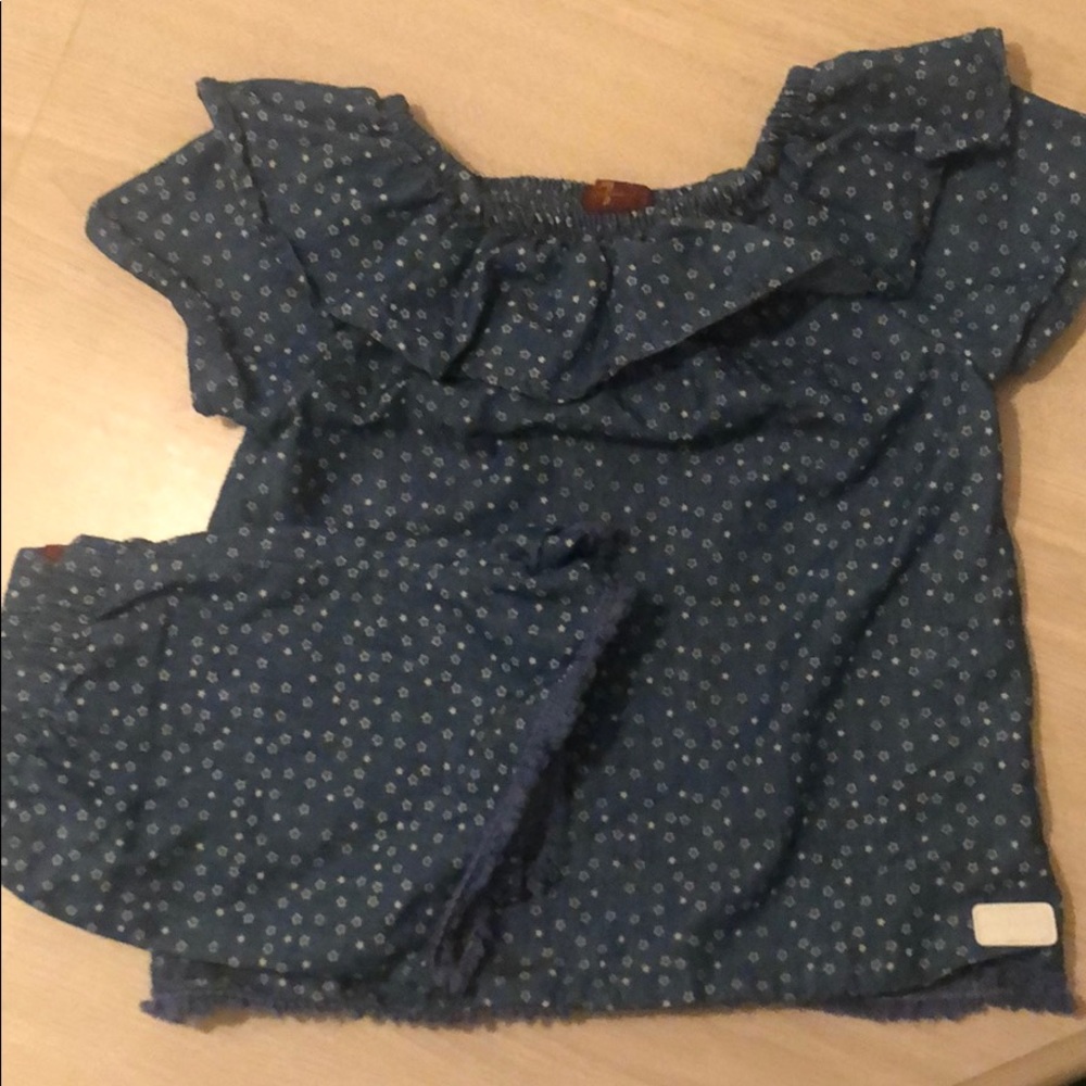 Girls 4t outfit. 7 for all mankind